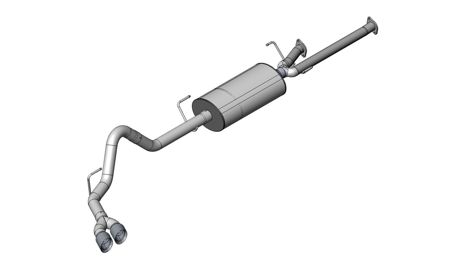 Corsa Performance 14916 Sport Cat-Back Exhaust System Fits 11-21 Tundra