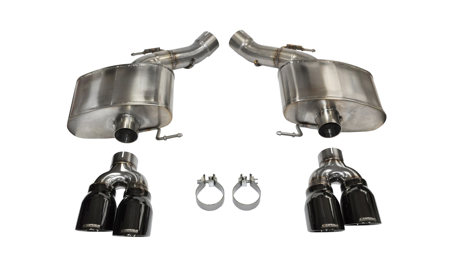 Corsa Performance 14929BLK Sport Axle-Back Exhaust System Fits M6 M6 Gran Coupe
