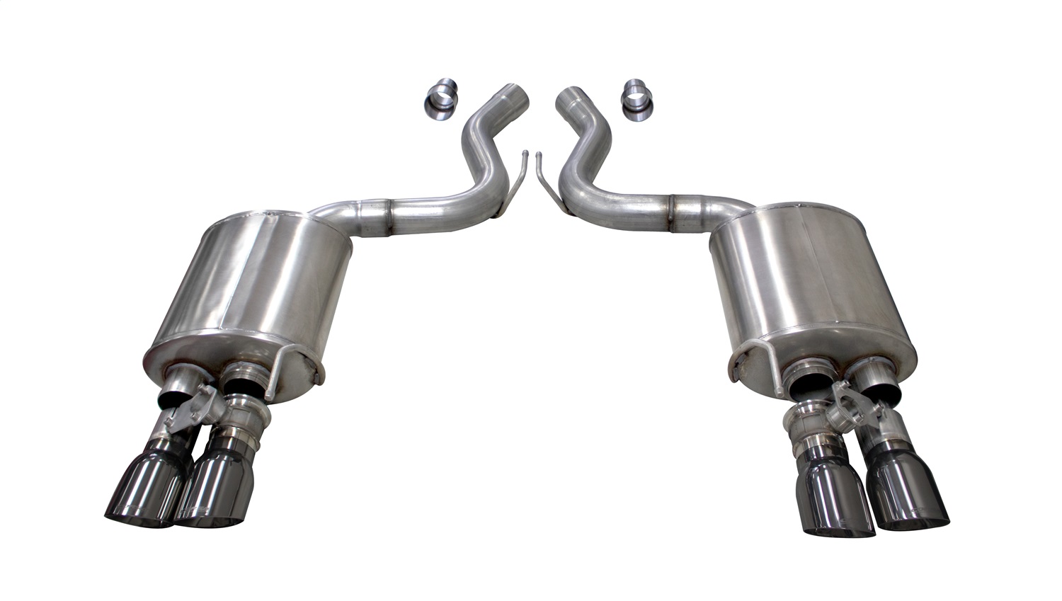 Corsa Performance 21002GNM Touring To Sport Valved Axle-Back Exhaust System