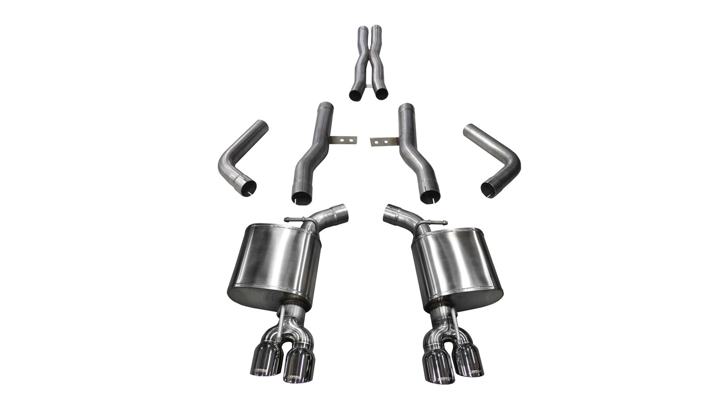 Corsa Performance 21006 Xtreme Cat-Back Exhaust System Fits 17-22 Challenger