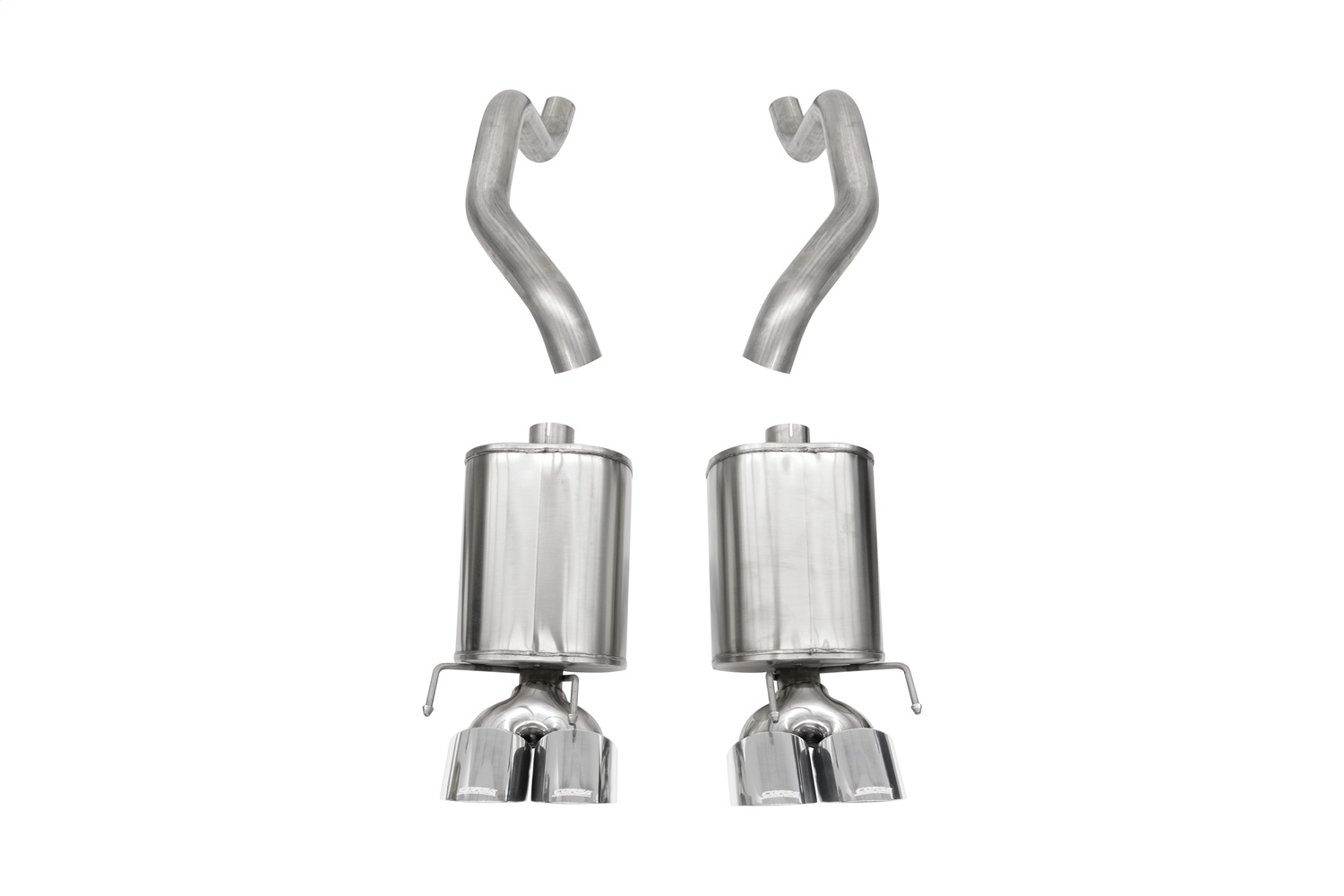 Corsa for 05-08 Chevrolet Corvette (C6) 6.0L/6.2L Polished Xtreme Axle-Back