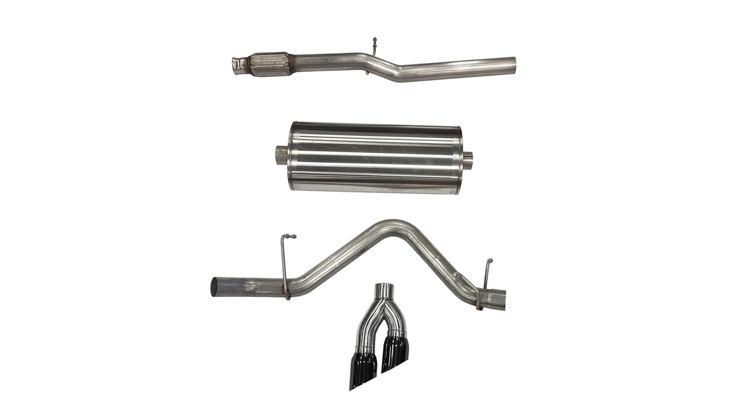 Corsa Performance 21030BLK Sport Cat-Back Exhaust System