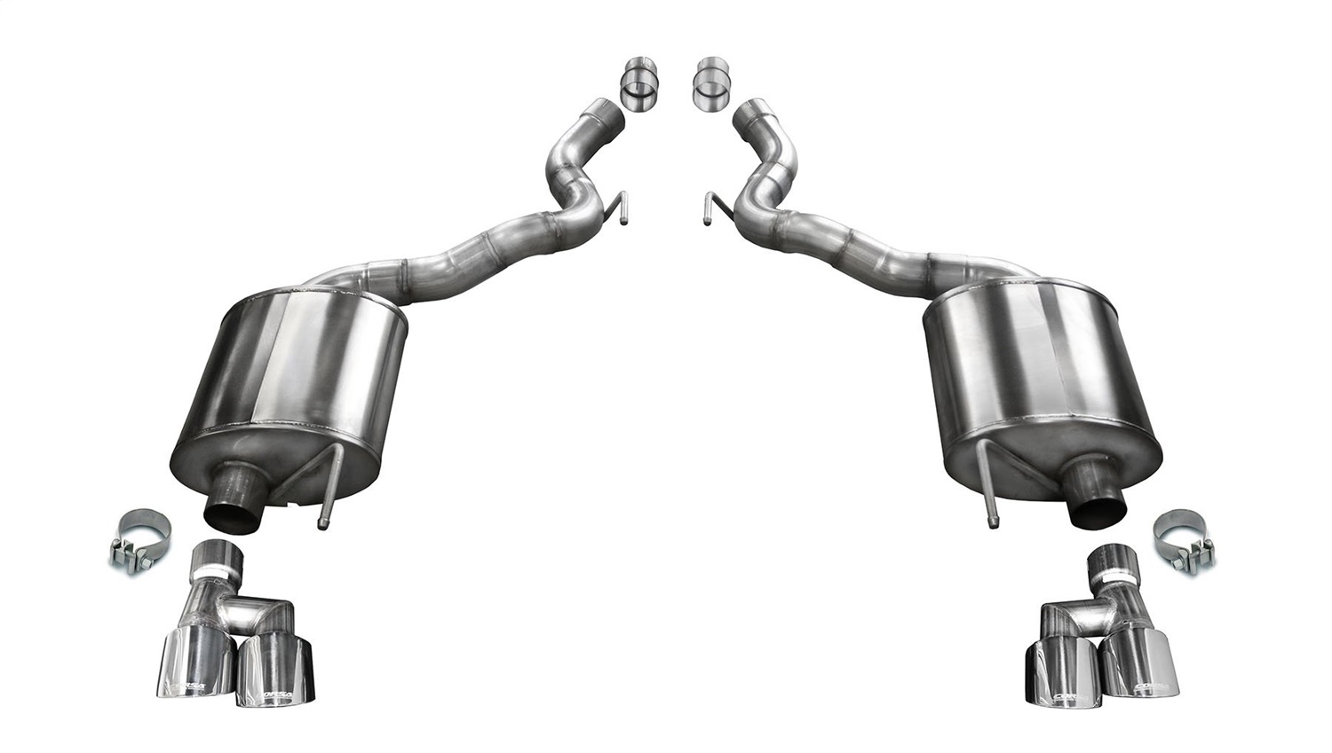 Corsa Performance 21050 Sport Axle-Back Exhaust System Fits 19-20 Mustang