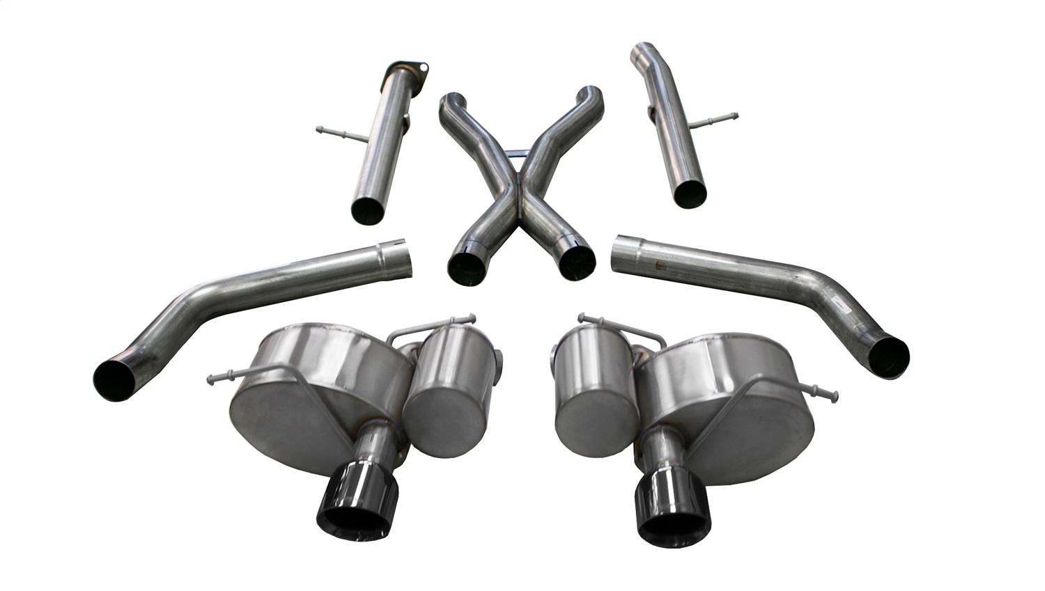 Corsa Performance 21058BLK Xtreme Cat-Back Exhaust System