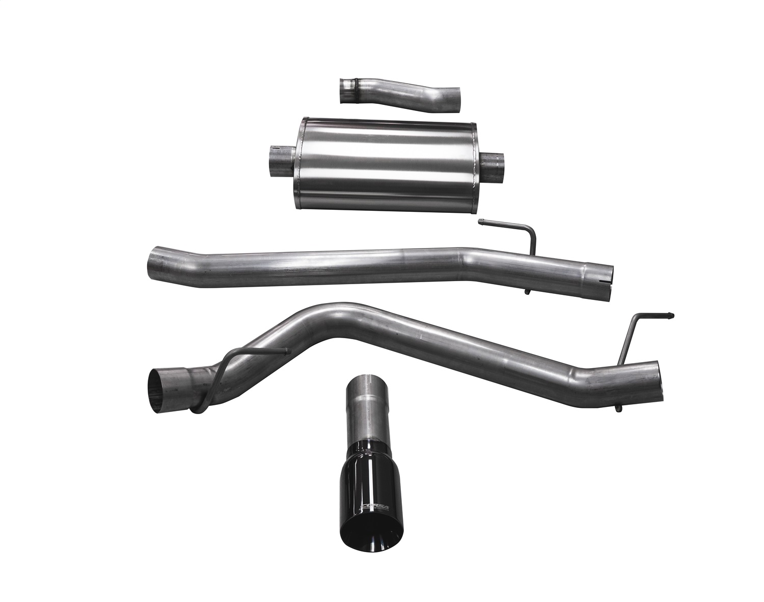 Corsa Performance 21060BLK Sport Cat-Back Exhaust System Fits 20-23 Gladiator