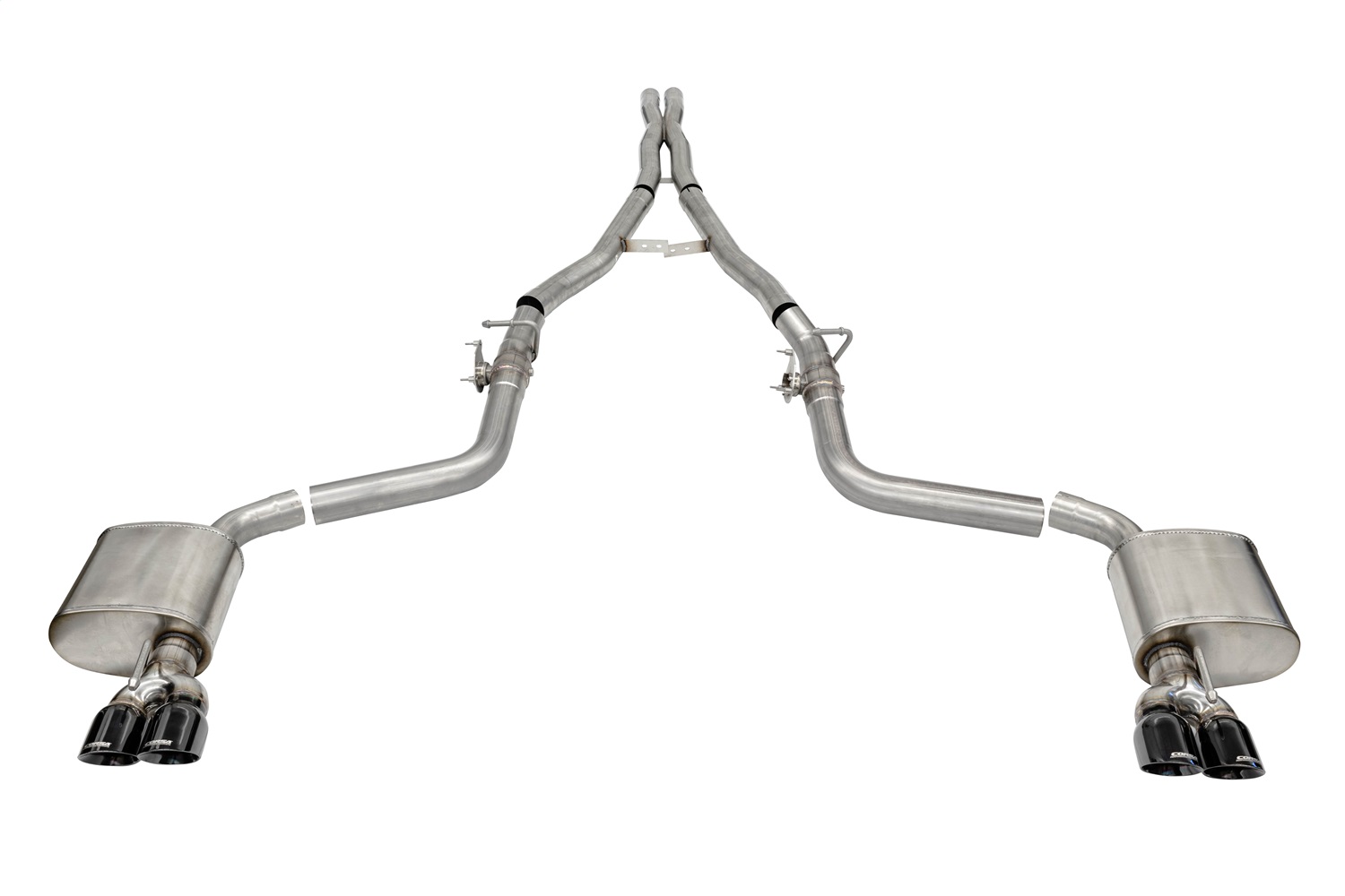 Corsa Performance 21070BLK Xtreme Valved Cat-Back Exhaust System