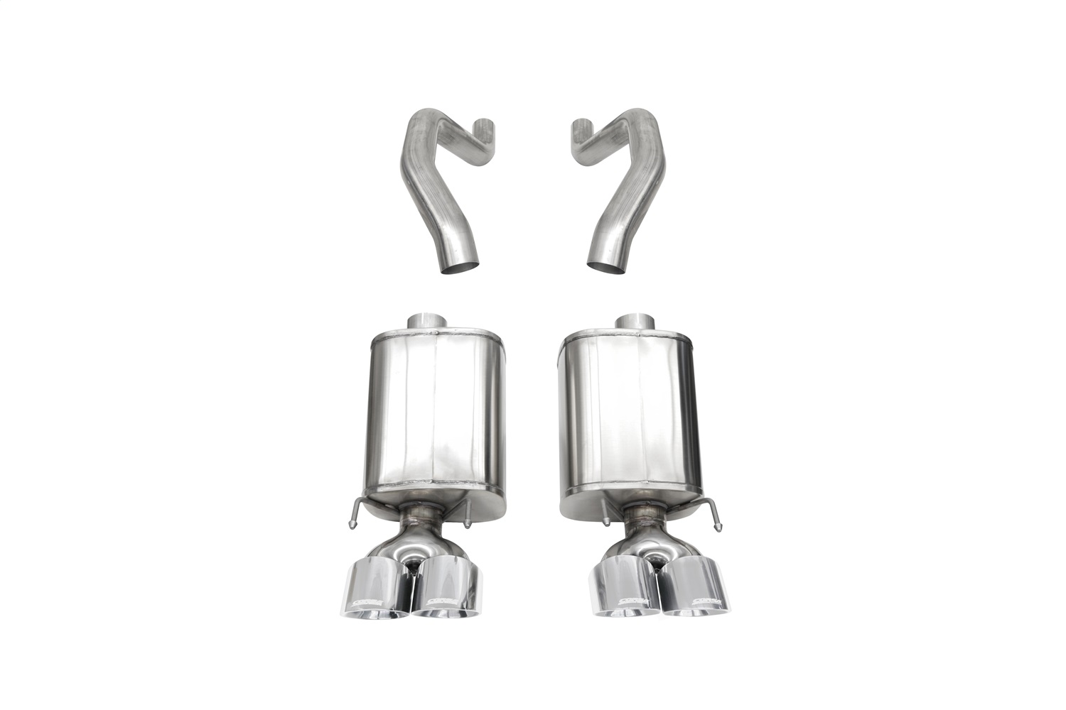 Corsa Performance 21077 Xtreme Axle-Back Exhaust System Fits 06-13 Corvette
