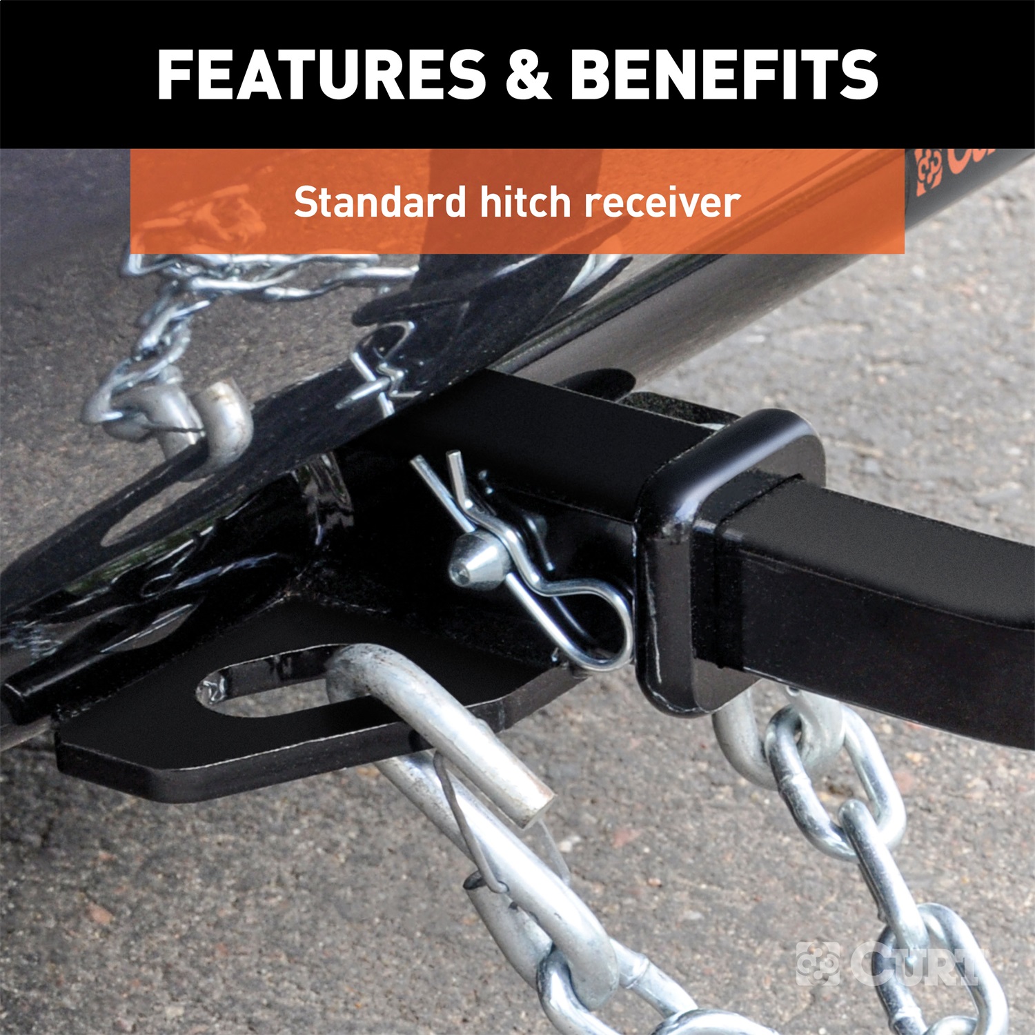 1-1//4-Inch Receiver Select Pontiac GTO CURT 122463 Class 2 Trailer Hitch with Ball Mount