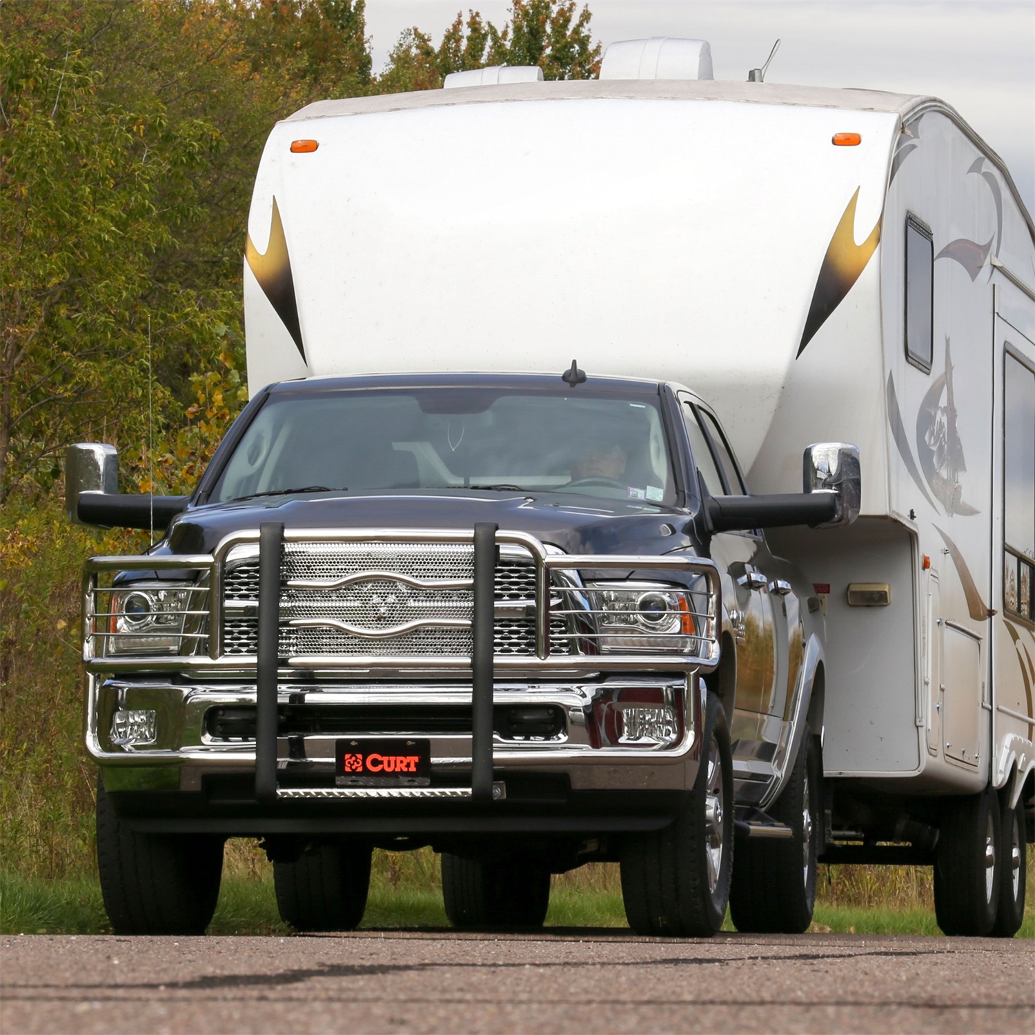 CURT 16310 X5 Gooseneck-to-5th-Wheel Adapter Plate with ...
