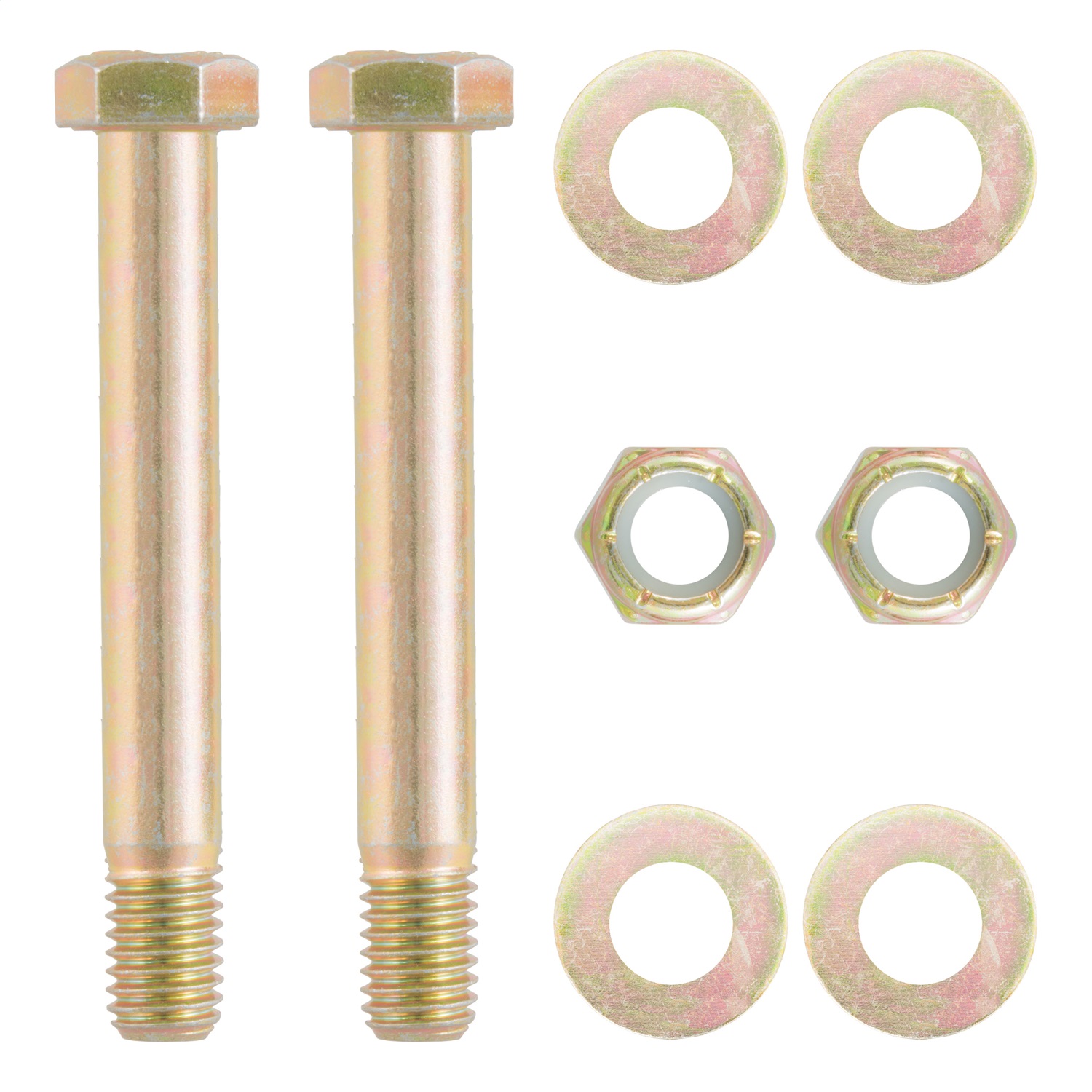 4 Bolts, Yellow Zinc CURT 48333 Pintle Hitch Mount Hardware Kit
