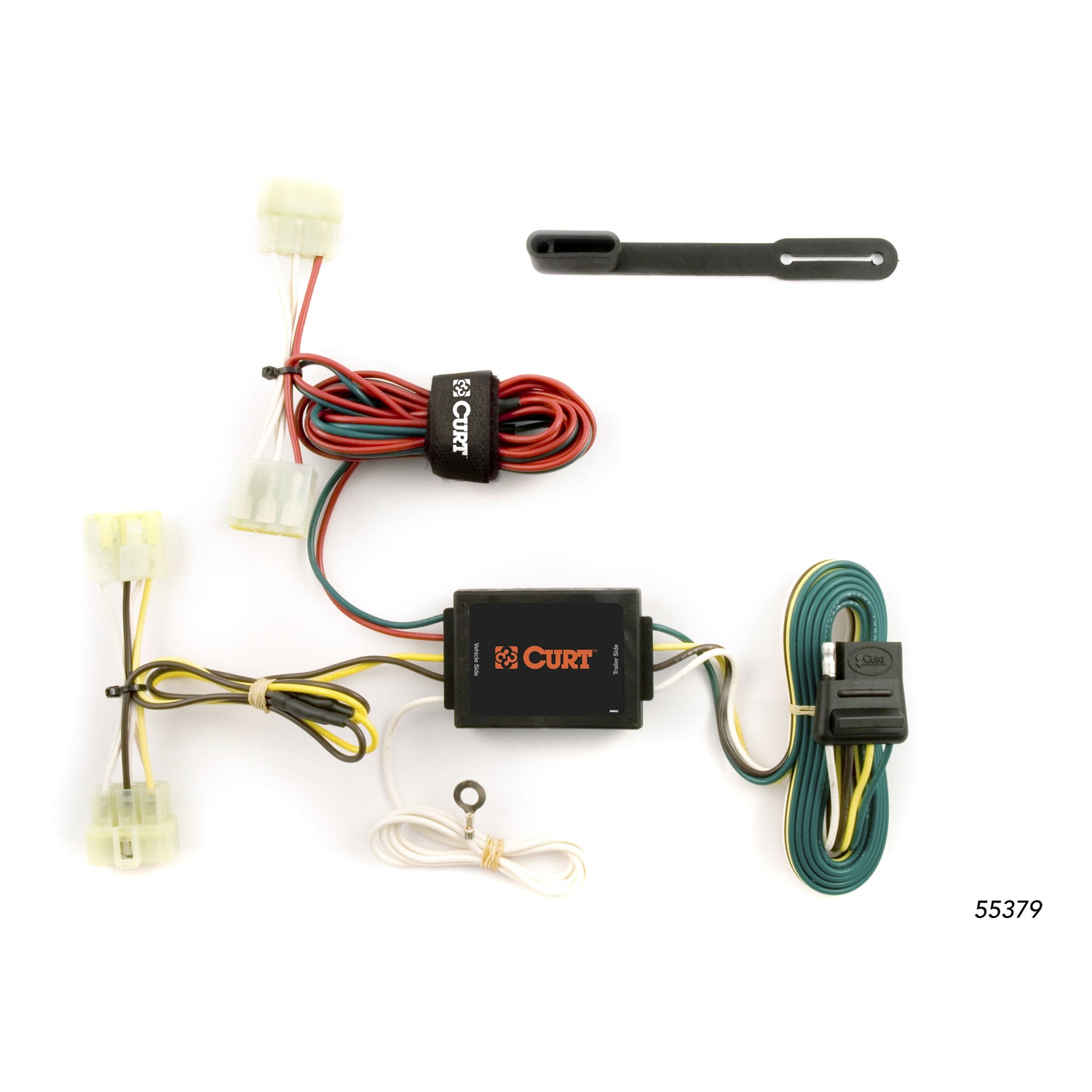 Image is loading CURT-55379-Custom-Wiring-Harness-Fits-89-04-