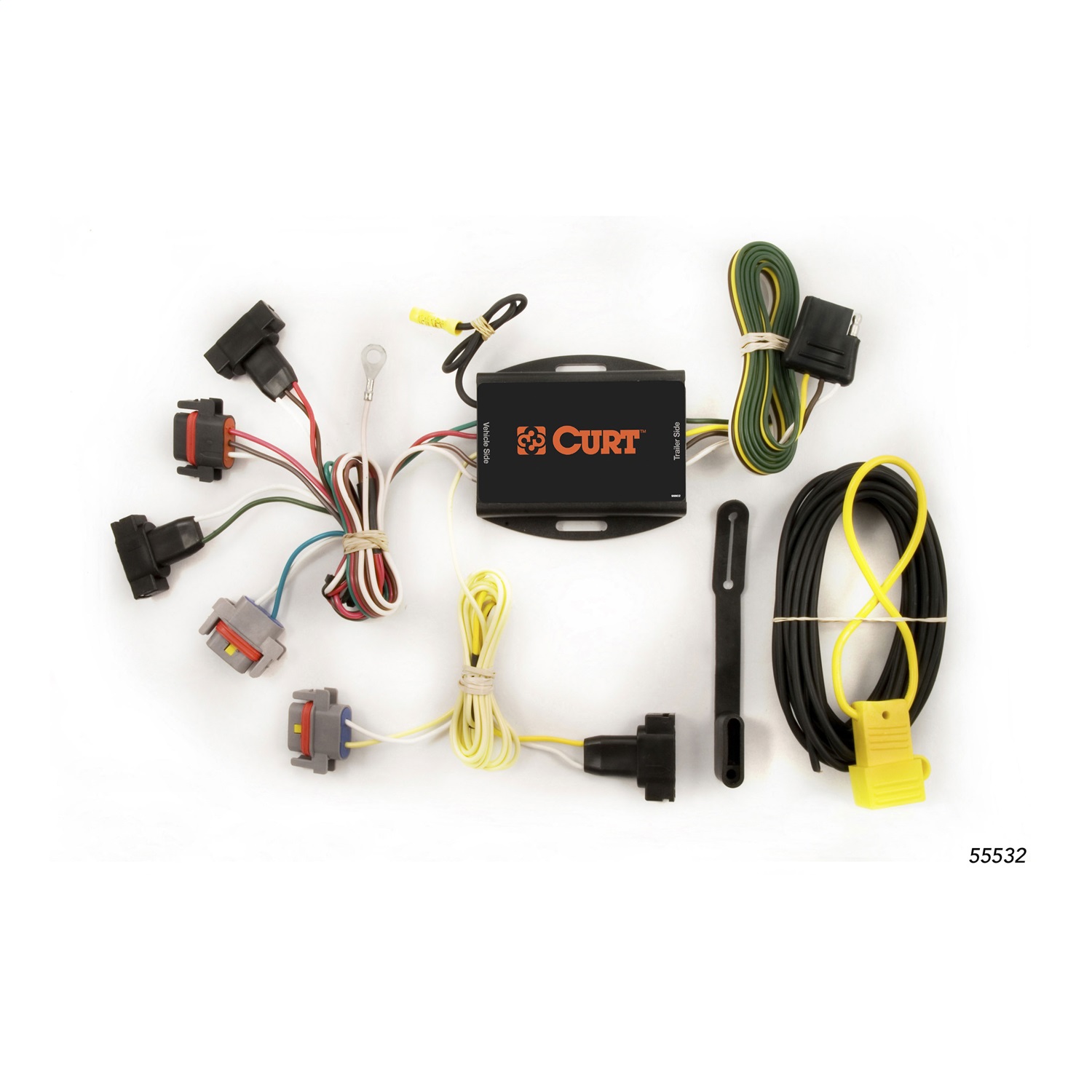 CURT 55532 Custom Wiring Harness Fits 2001-2010 Chrysler ... wiring harness 2001 gibson custom 