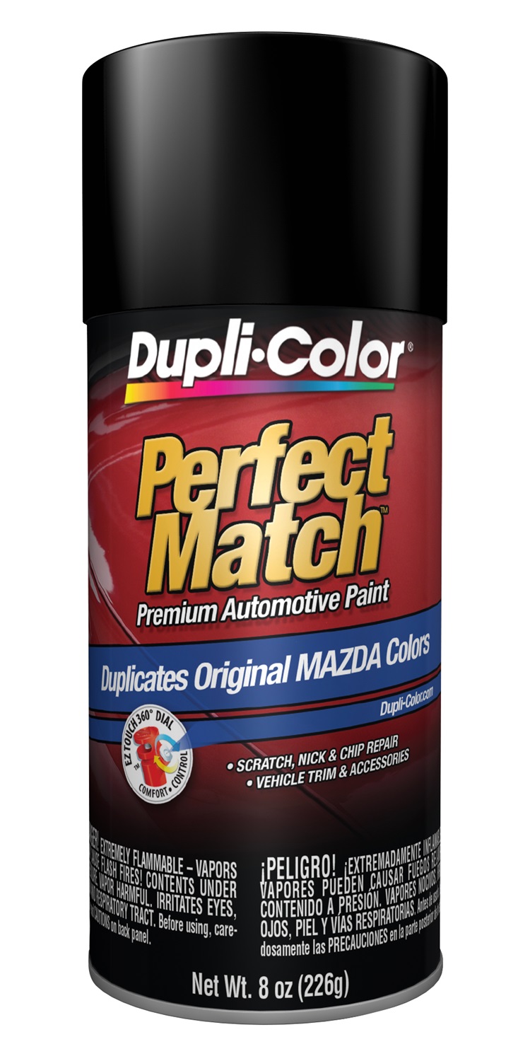 DupliColor Perfect Match Brilliant Black Paint Code PZ 8 oz. Aerosol