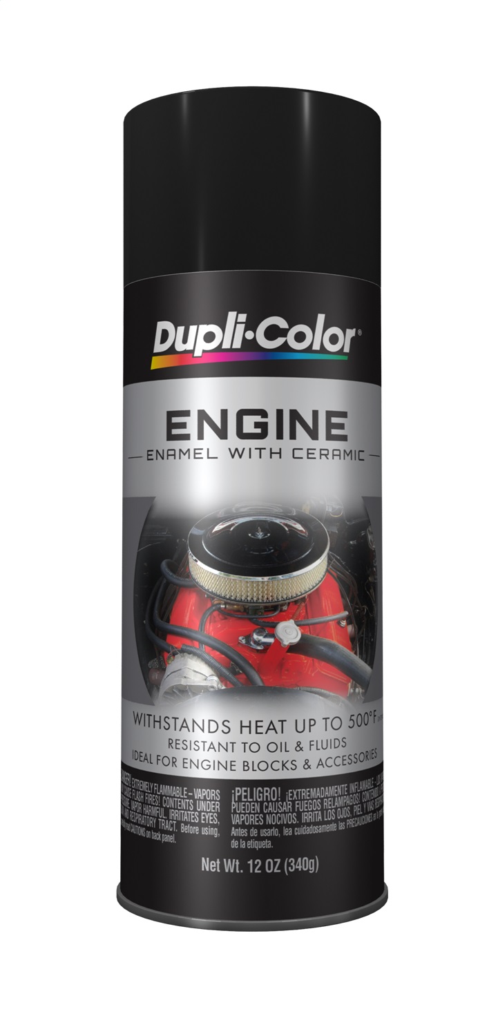 Dupli-Color DE1634 Engine Paint With Ceramic GM/Chrysler Low Gloss
