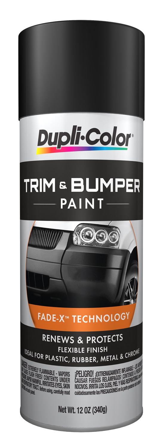 Dupli-Color TB101 11 oz. Black Aerosol Trim & Bumper Paint