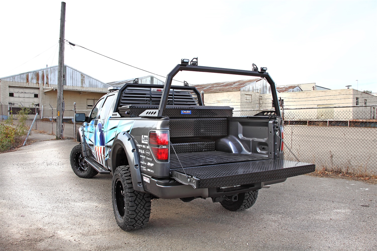 Ford f250 tailgate guard
