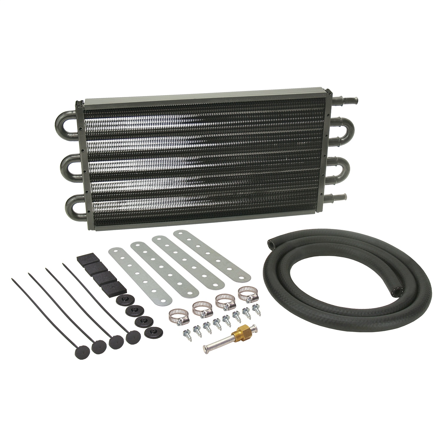 Derale 13225 Cooler Kit for Automatic Transmission Fluid Made of Aluminum