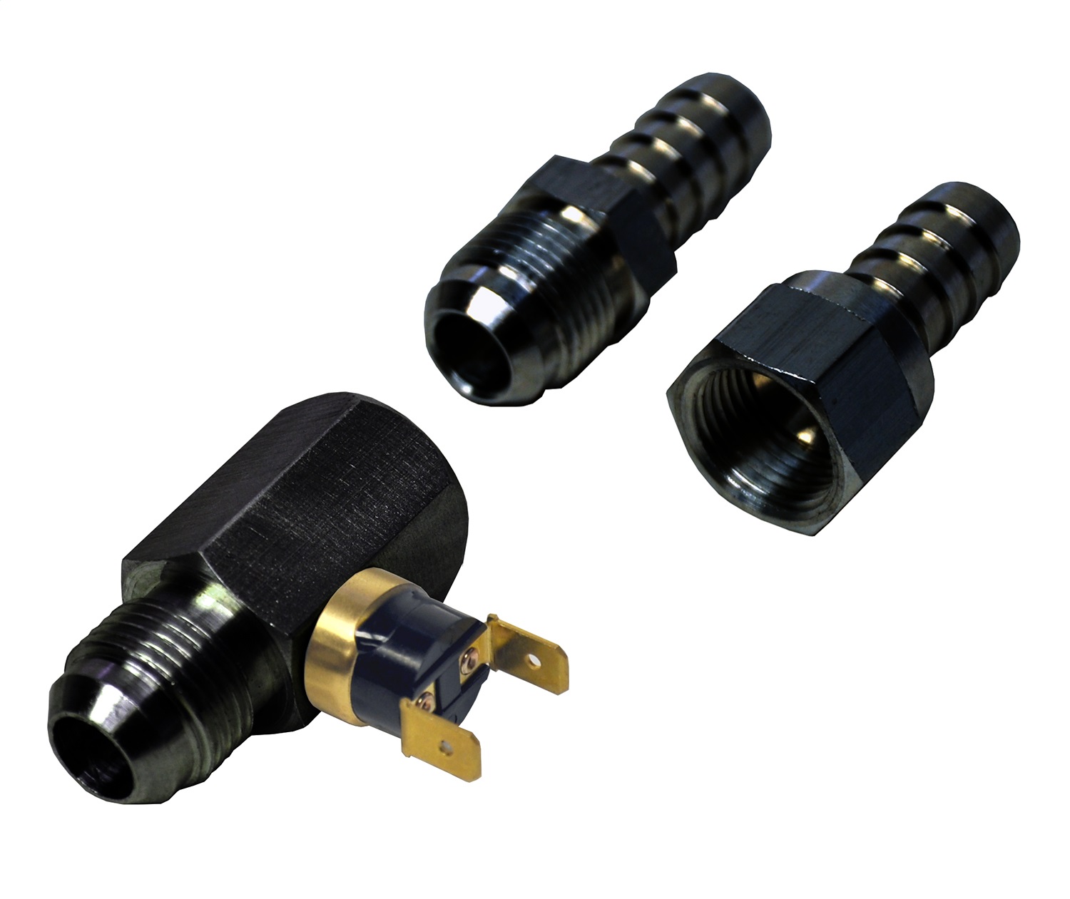15 ROW ENGINE TRANS-MISSION OIL COOLER FAN 6AN HOSE 180'F THERMOSTAT SWITCH KIT 