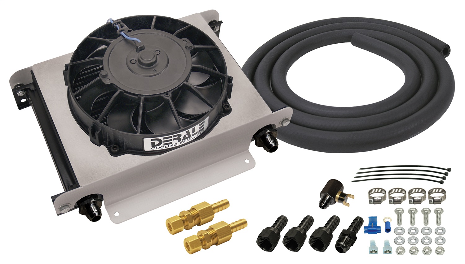 Derale 15960 Hyper-Cool Remote Transmission Cooler Kit