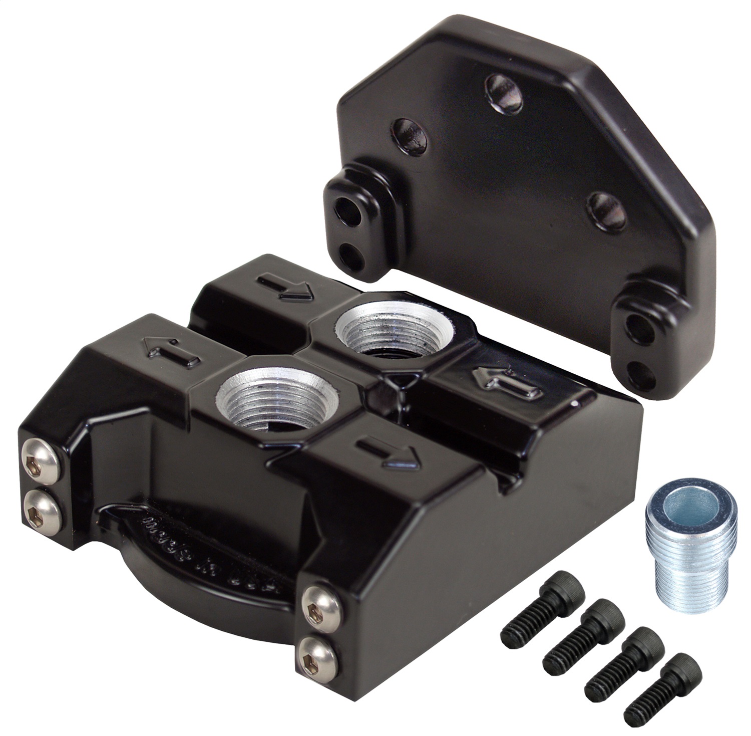 Derale 35708 Premium Engine Oil Filter Remote Mounting Kit