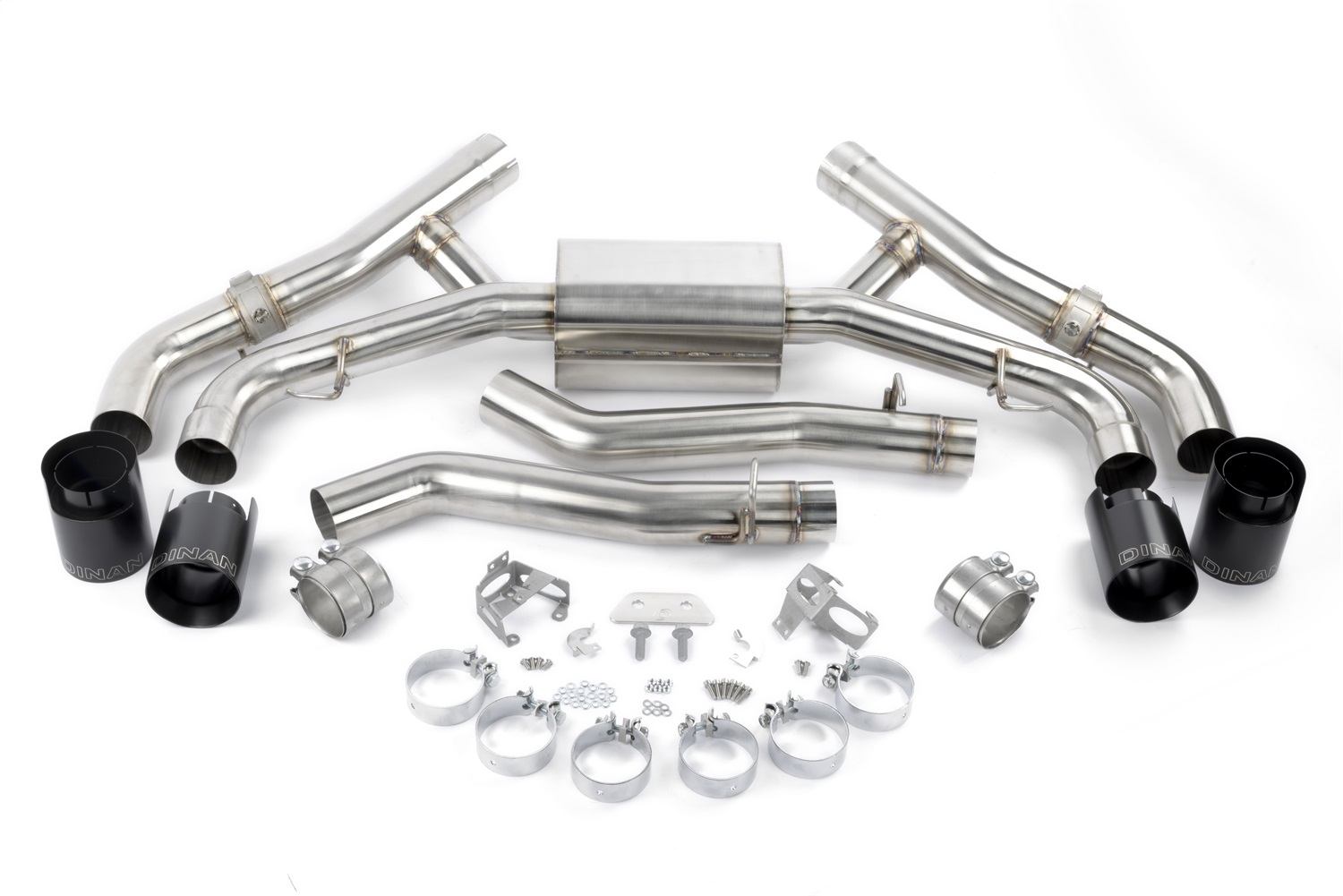 Dinan D660-0090-BLK Freeflow Axle-Back Exhaust Fits 20-23 X5 X6 | eBay
