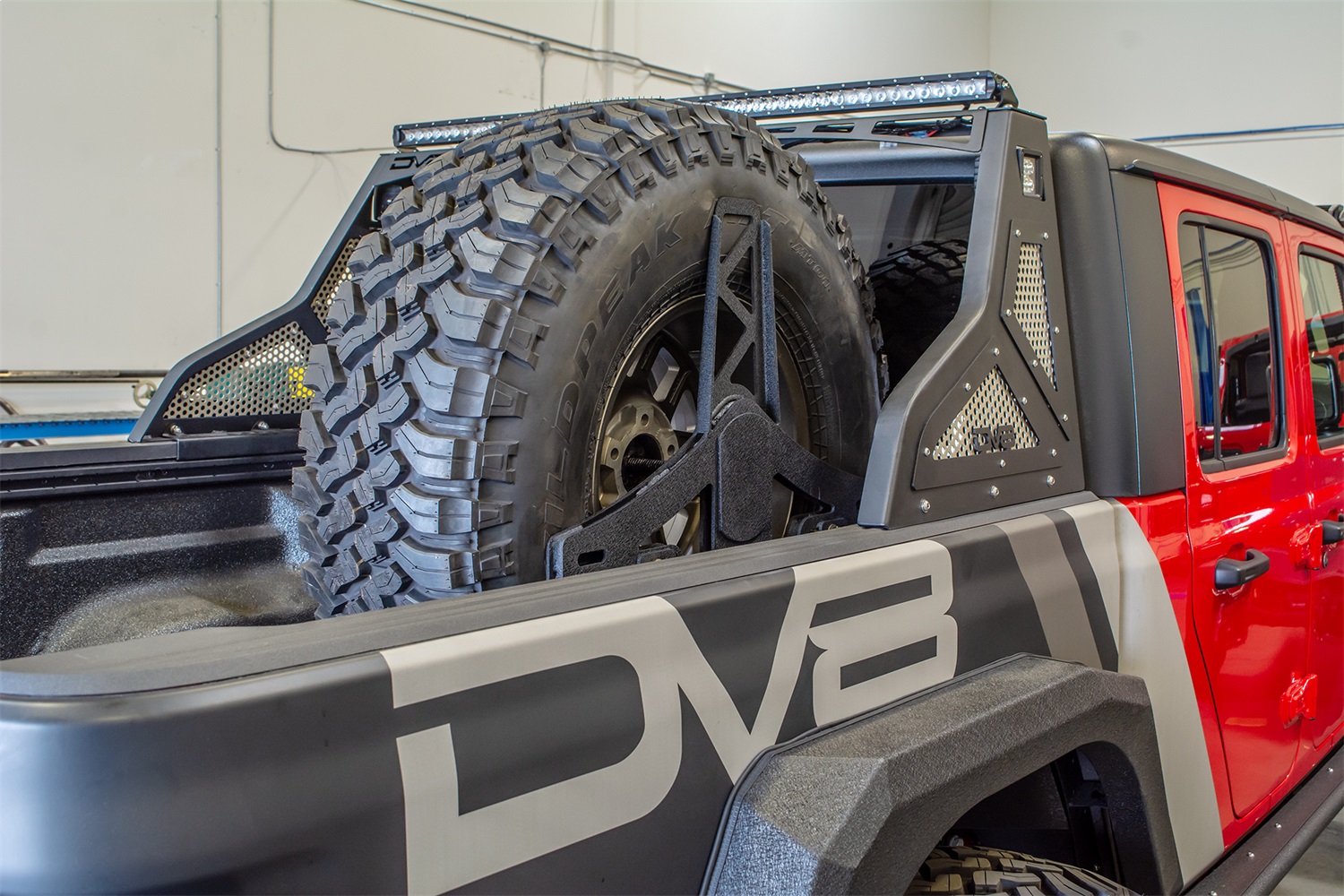 DV8 Offroad TCGL-02 Tire Carrier Fits 20-22 Gladiator