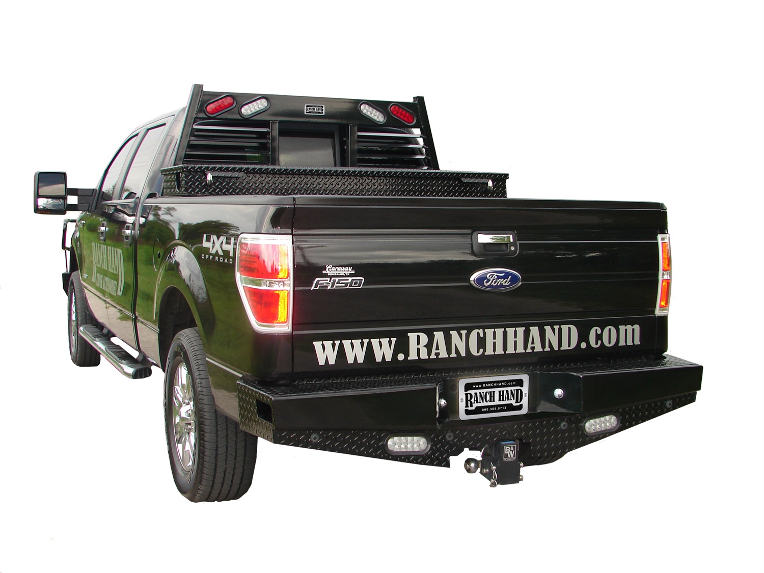 Ranch Hand Sbf09hblsl Sport Series Back Bumper Fits 09 14 F 150 Ebay