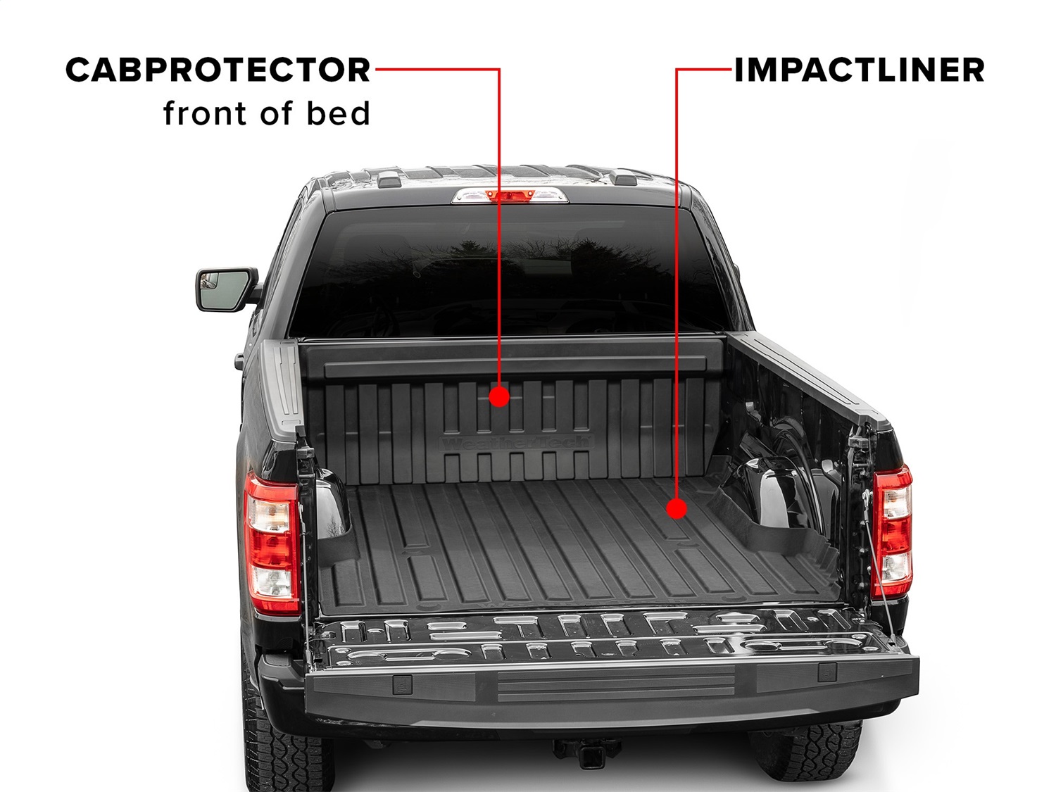 Weathertech - 36907IM-3FIL001 - Truck Bed Liner