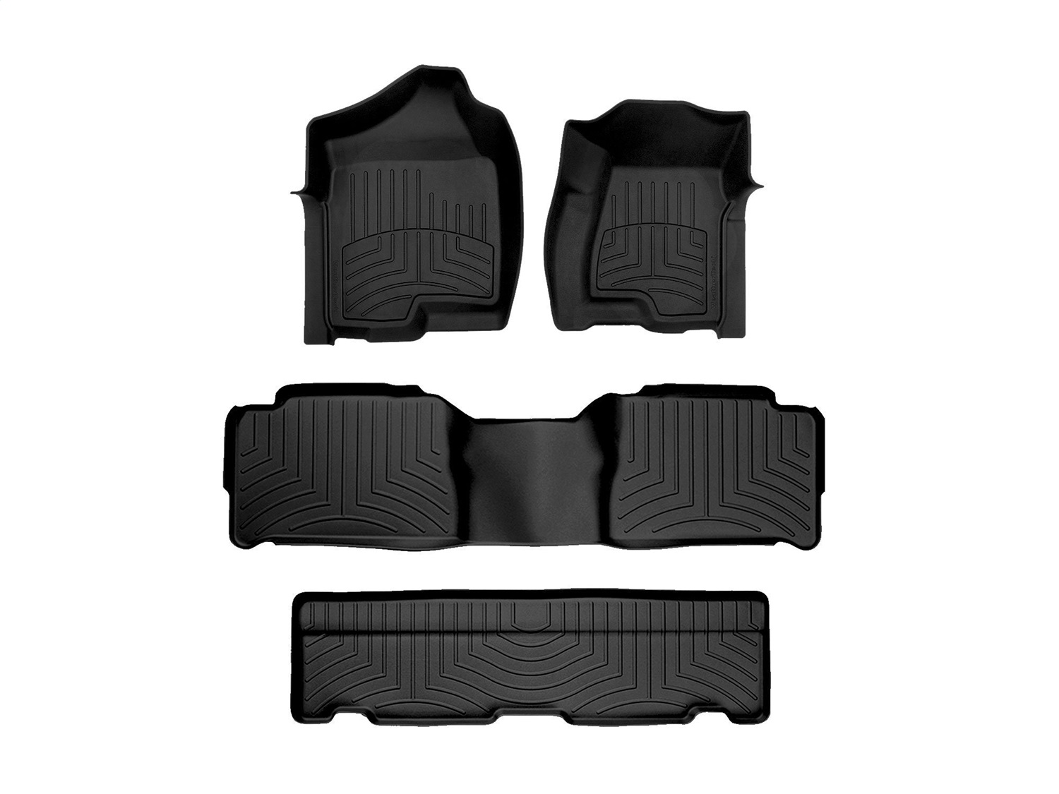 Weathertech - 44003-1-2-3IM - Front Rear and Third Row - Floor Mat Set