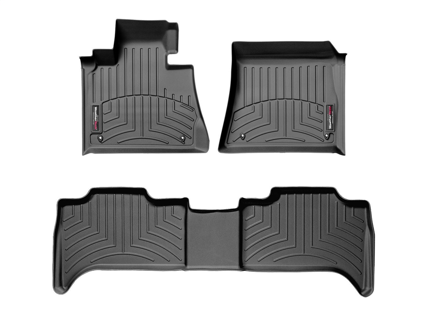 Weathertech - 44040-1-2 - Front and Rear - Floor Mat Set
