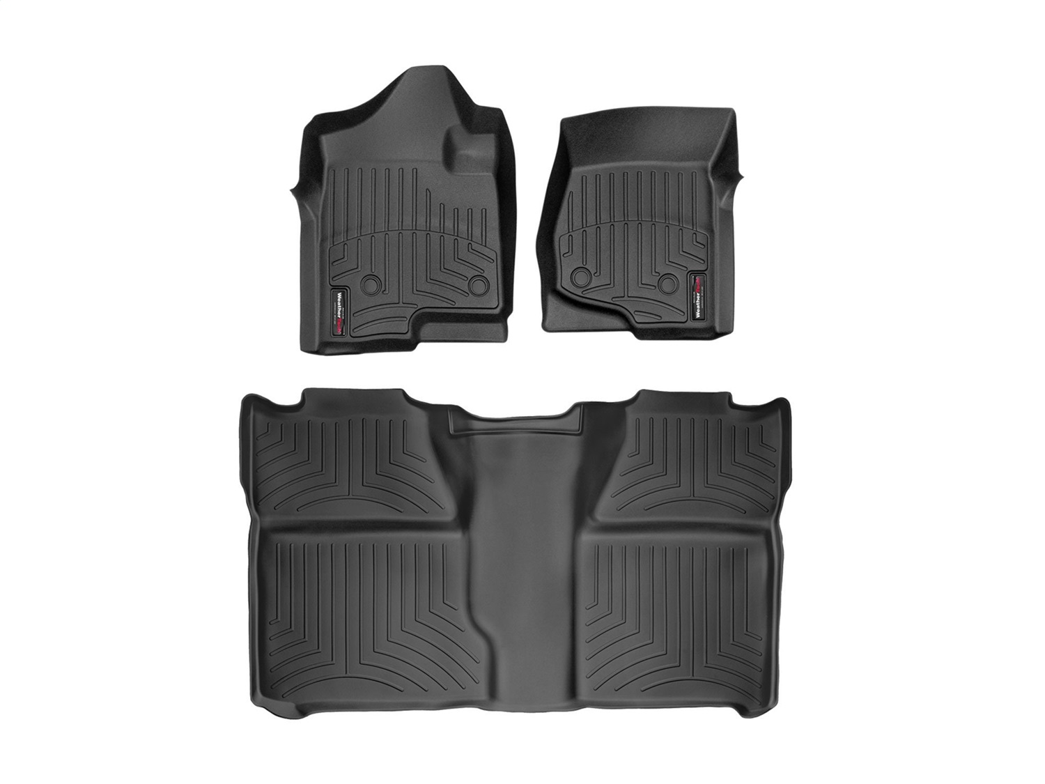 Weathertech - 44066-1-0 - Front and Rear - Floor Mat Set