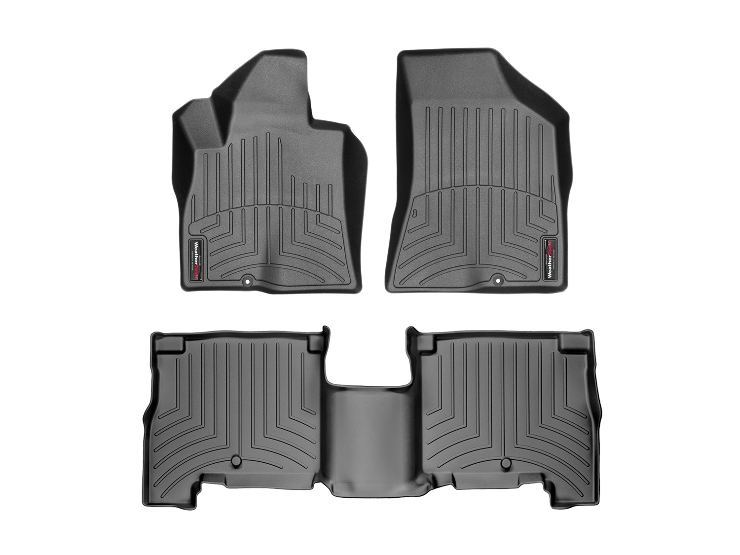 Weathertech - 44096-1-2 - Front and Rear - Floor Mat Set