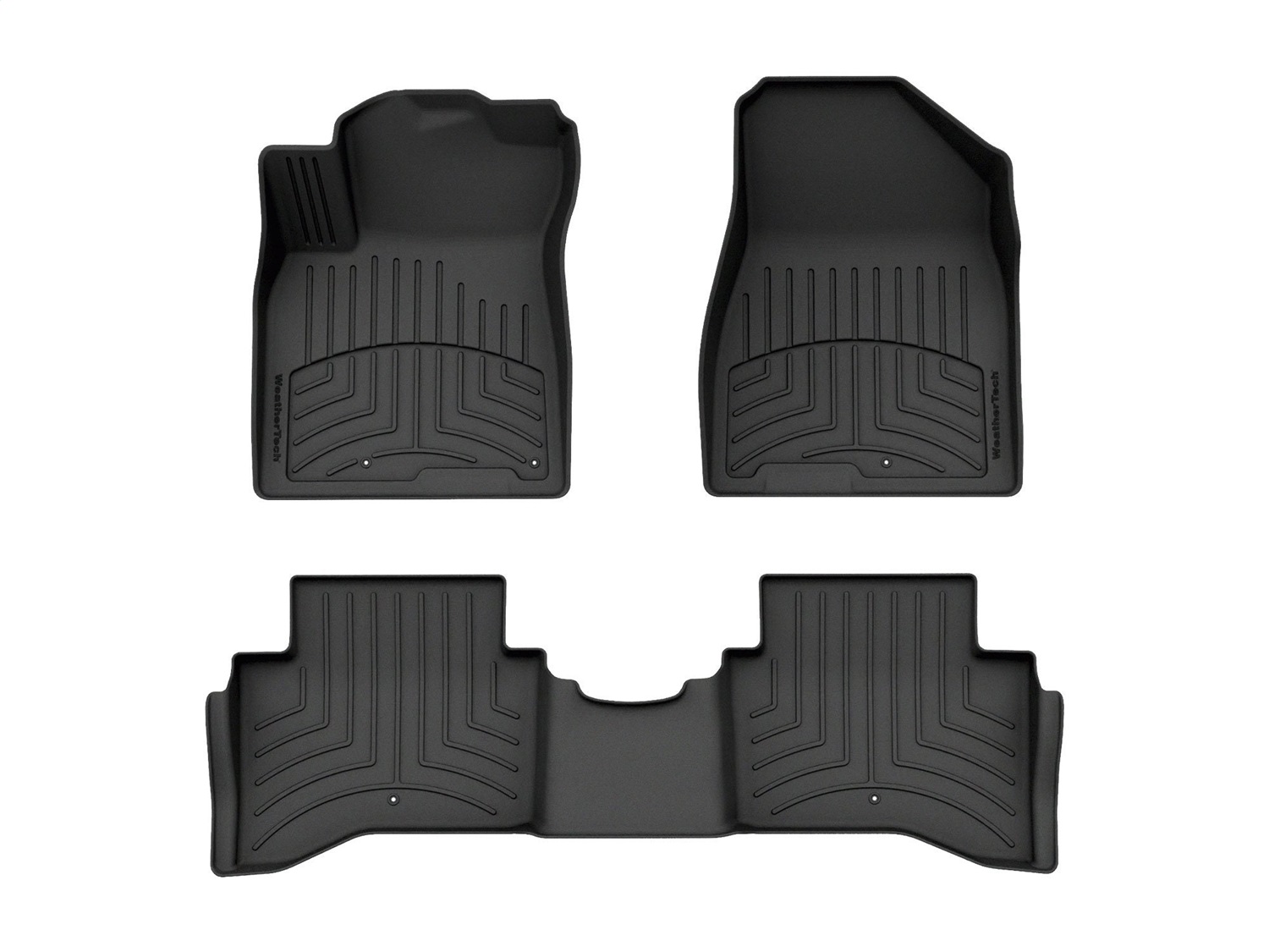 Weathertech - 441036-1-3IM - Front and Rear - Floor Mat Set
