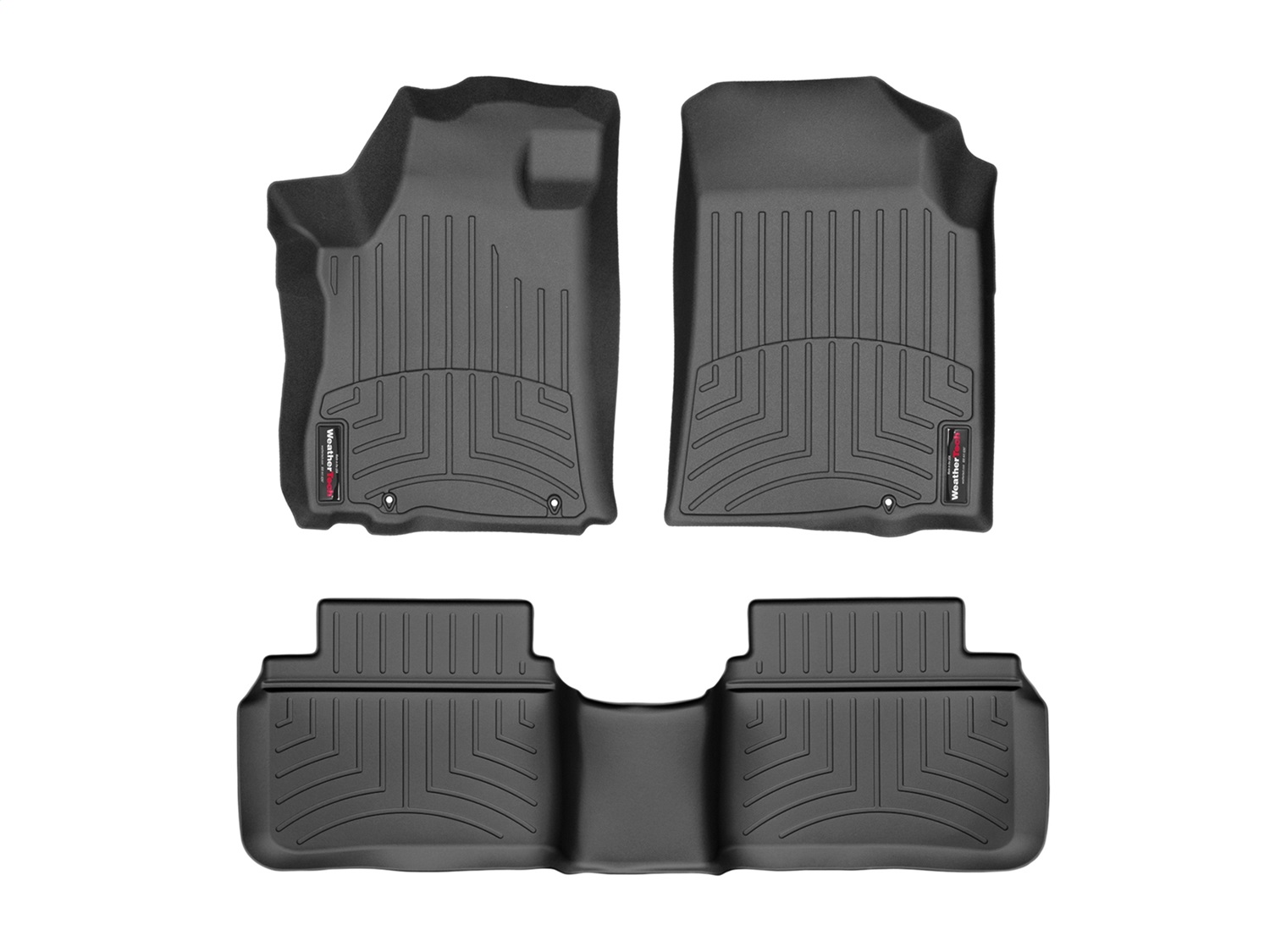Weathertech - 4410471-444662 - Front and Rear - Floor Mat Set