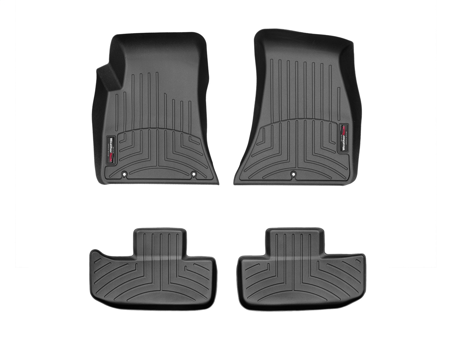 Weathertech - 4410491-443862 - Front and Rear - Floor Mat Set