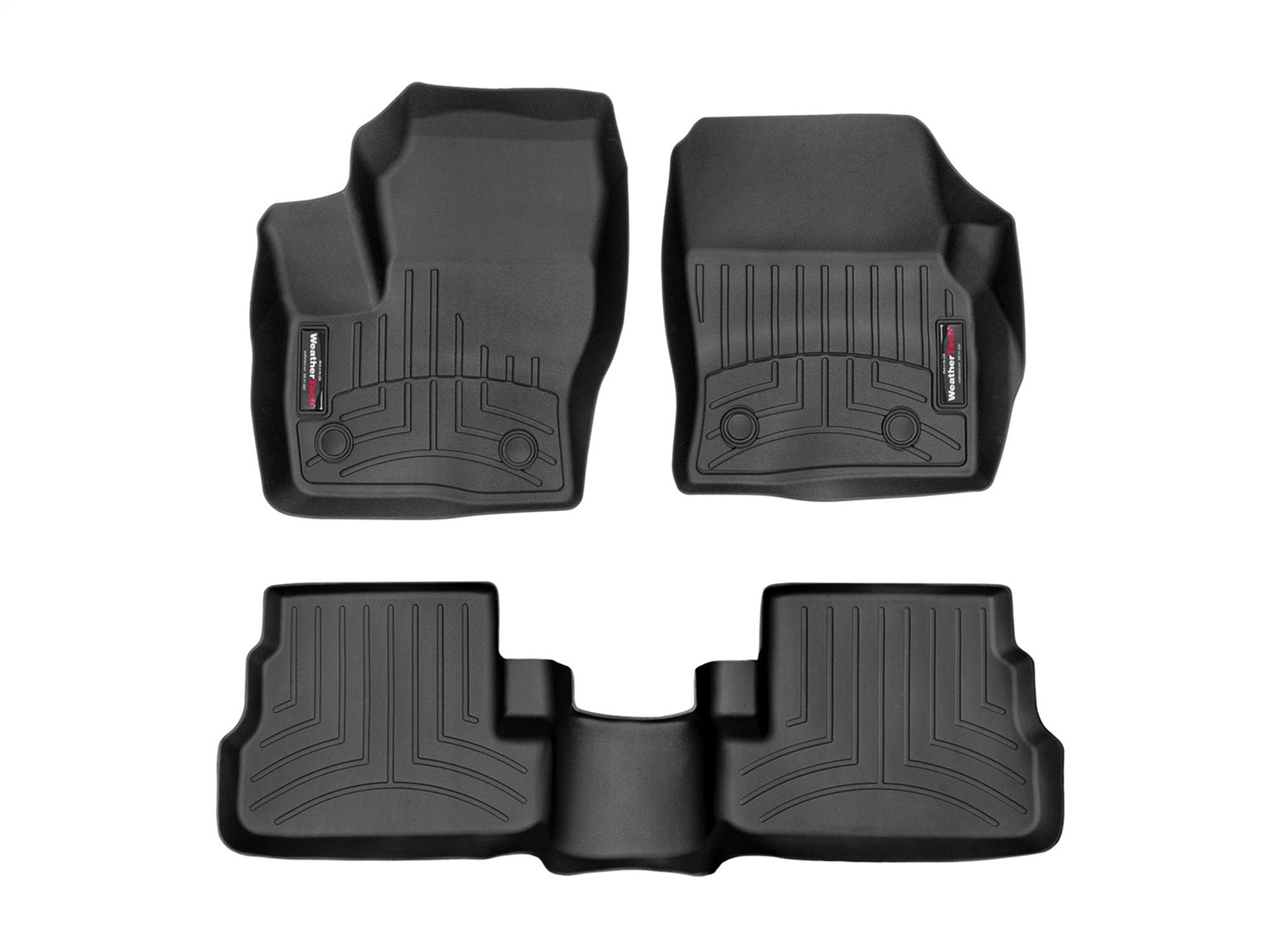 Weathertech - 4410521-444593 - Front and Rear - Floor Mat Set