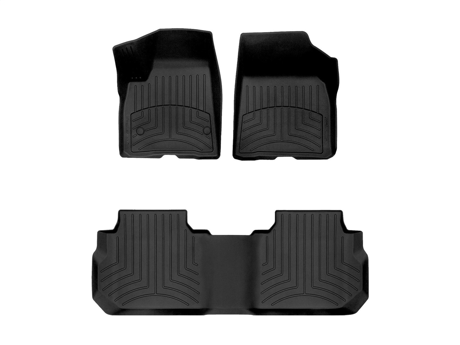 Weathertech - 441080-1-2IM - Front and Rear - Floor Mat Set