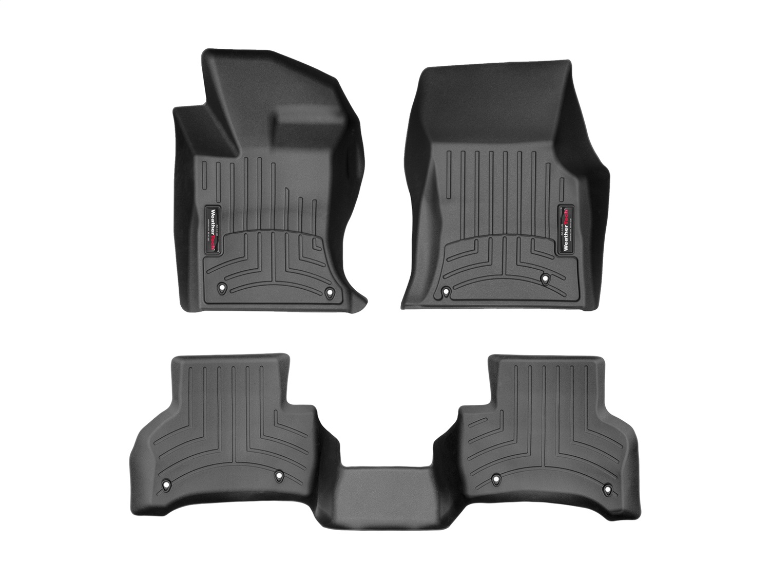 Weathertech - 4411031-448642 - Front and Rear - Floor Mat Set