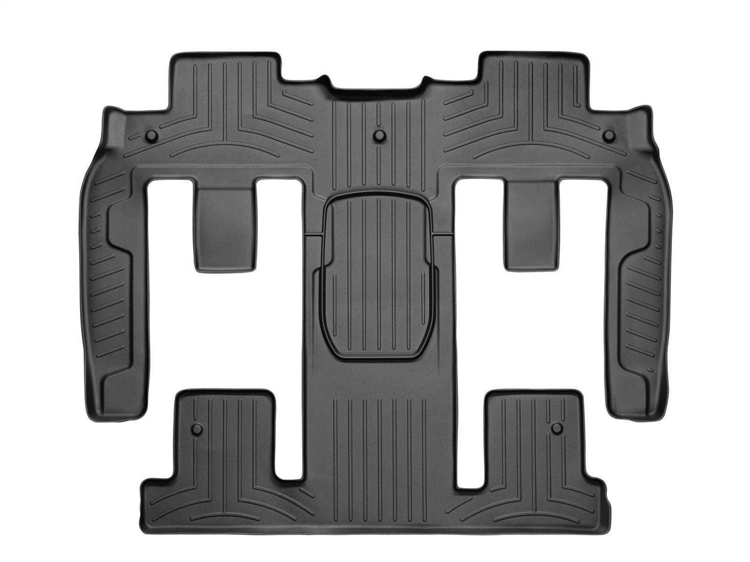 Weathertech - 441114 - Rear and Third Row - Floor Mat Set