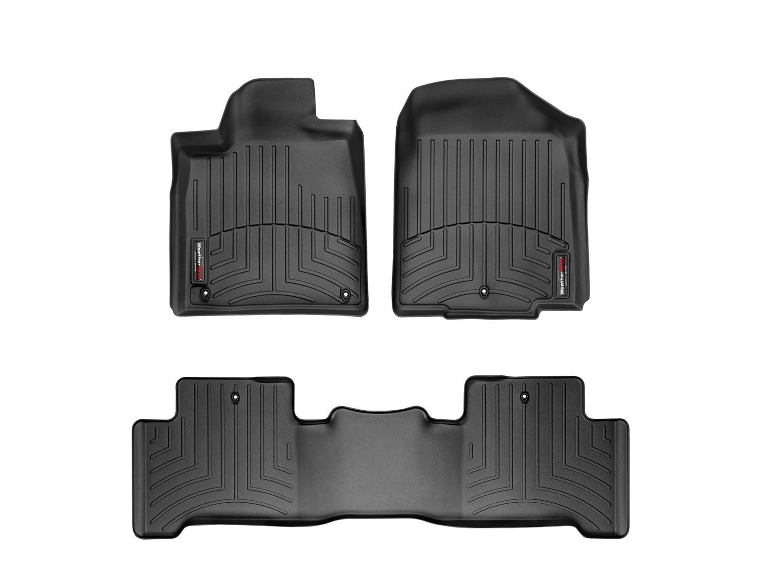 Weathertech - 44114-1-2 - Front and Rear - Floor Mat Set