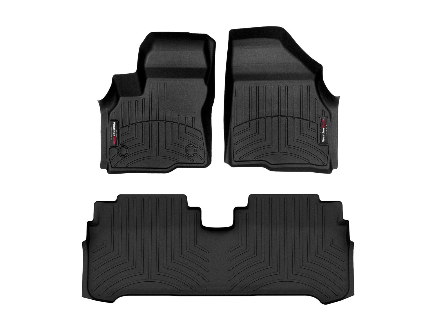 Weathertech - 441170-1-3 - Front and Rear - Floor Mat Set