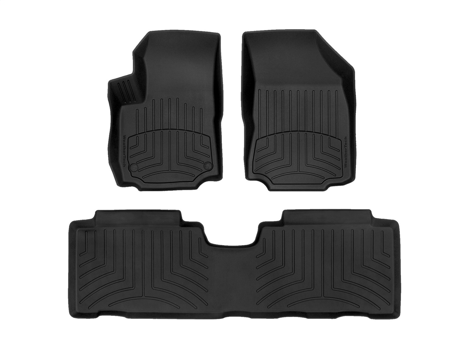 Weathertech - 441176-1-2IM - Front and Rear - Floor Mat Set