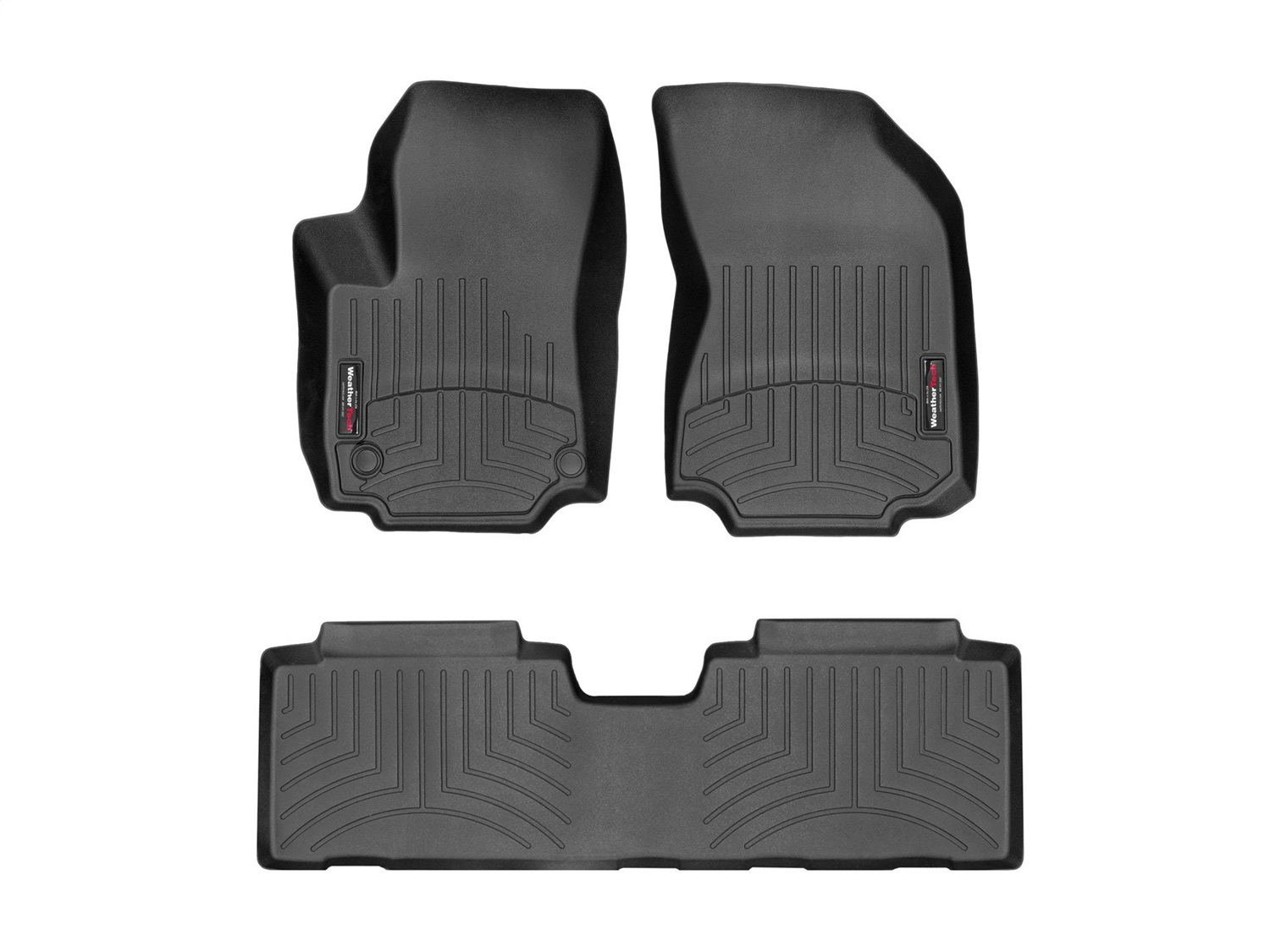 Weathertech - 441176-1-2 - Front and Rear - Floor Mat Set