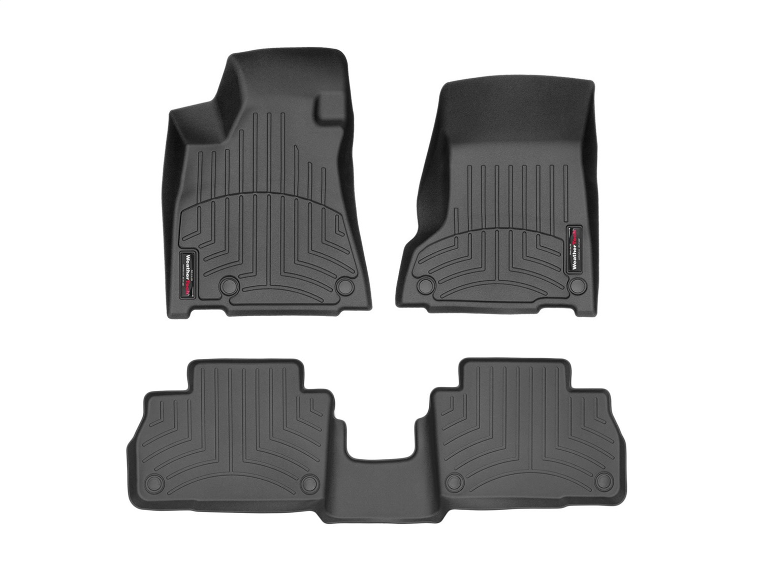 Weathertech - 441184-1-3 - Front and Rear - Floor Mat Set