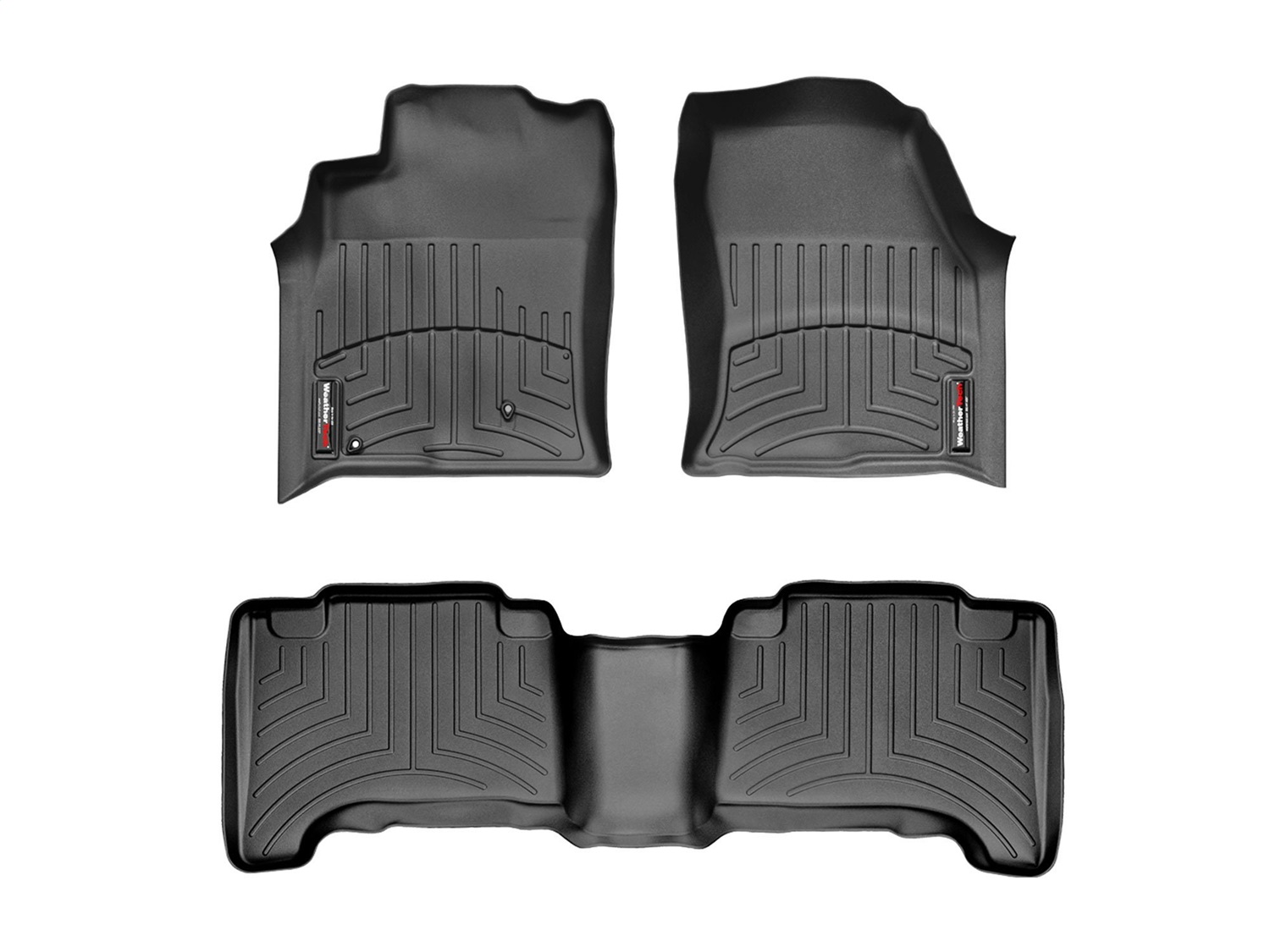 Weathertech - 441211-440702 - Front and Rear - Floor Mat Set