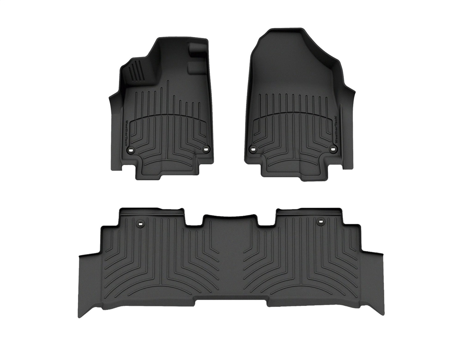 Weathertech - 441218-1-2IM - Front and Rear - Floor Mat Set