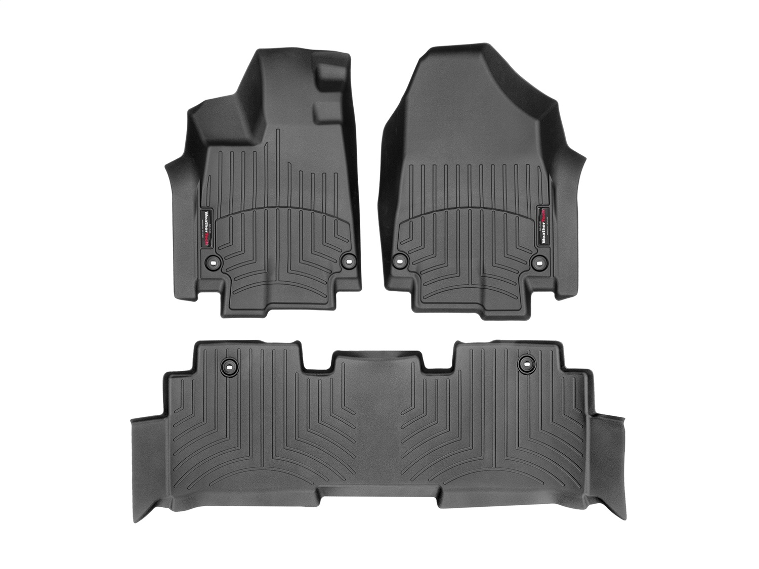 Weathertech - 441218-1-2 - Front and Rear - Floor Mat Set