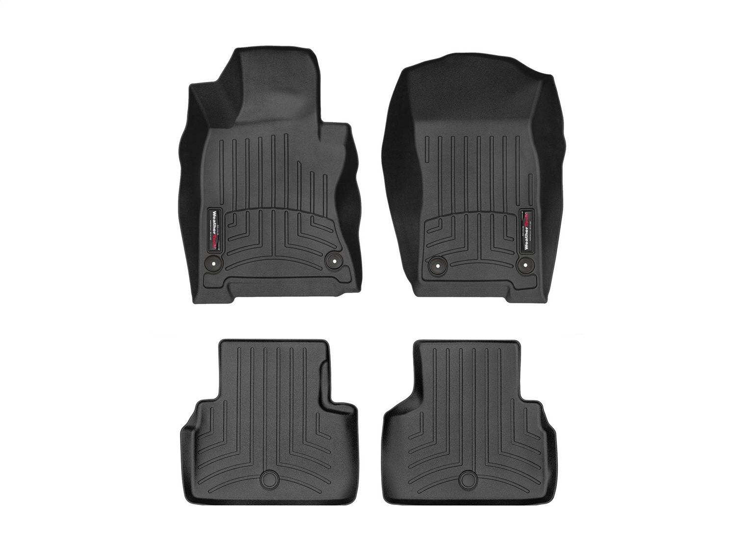 Weathertech - 441258-1-2 - Front and Rear - Floor Mat Set