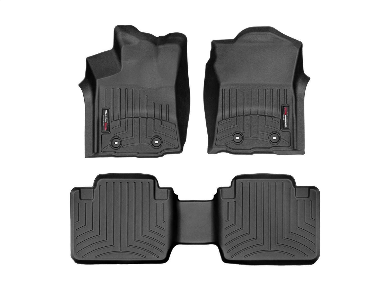 Weathertech - 4412991-440215 - Front and Rear - Floor Mat Set