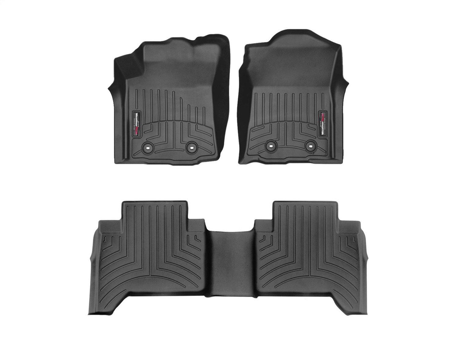 Weathertech - 4413011-448722 - Front and Rear - Floor Mat Set
